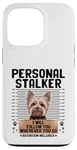 Coque pour iPhone 13 Pro Personnel Stalker Yorkshire Terrier Yorkshire Chien Yorkshire Yorkshire