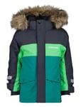 Bjrven Kids Parka 2 Green Didriksons