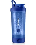 VOLTRX Protein Shaker Bottle, Titanus USB C Rechargeable Electric Protein Shake Mixer, Shaker Cups for Protein Shakes and Meal Replacement Shakes, BPA Free, 24oz