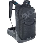 Evoc Trail Pro 10 Noir/Gris S/M Sac à Dos de VTT avec Protection Mixte