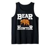 Bear Hunting Funny Wildlife Animals Hunt Tank Top