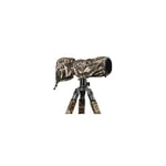 LensCoat Housse de Pluie RS pour Appareil Photo et Objectif, Grande Housse de Protection Camouflage (Realtree Max4 HD) LCRSLM4