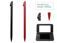 2 x Red Black Stylus for Nintendo 3DS XL/LL Plastic Stylus Replacement Pen