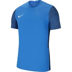 Nike Men's Strike II Jersey S/S T-Shirt, Mens, T-Shirt, CW3544-463, Royal Blue/Obsidian/White, XL