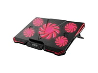 Inca Inc-611Gms Laptop Cooling Pad 43.2 Cm (17&Quot ) Black, Red