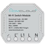 Homcloud Module d'interrupteur Wi-Fi intelligent à brancher dans la boîte électrique 503