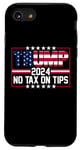 Coque pour iPhone SE (2020) / 7 / 8 Trump pas de taxe sur les pourboires Donald Trump Voter USA