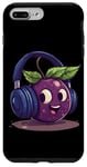 iPhone 7 Plus/8 Plus Fruits with Headphones for Huckleberry Lovers Case