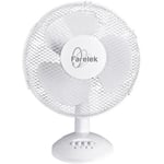 Ventilateur à poser MIAMI 30 - 30cm 40W blanc oscillant - FARELEK