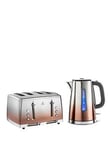 Russell Hobbs Eclipse Copper Kettle &Amp; Toaster Bundle