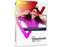 Corel Videostudio Pro 2023 - Boxpaket - 1 Användare - Kommersiell - Dvd (Dvd-Box) - Agnostisk - Win - Multi-Lingual - Europa