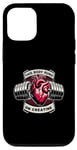 Coque pour iPhone 14 Pro Musculation Powerlifting Haltérophilie Fitness Gym