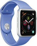 Puro Icon silikon sportarmband för Apple Watch 42-45 mm (forment blå)