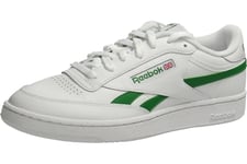 Reebok Unisex Club C Revenge Sneaker, FTWR White/Glen Green/FTWR White, 5 UK