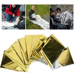 5PCS Outdoor Waterproof Emergency Survival Heat Reserve Reflective Blanket