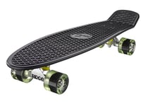 Ridge Retro 27 Skateboard complet Noir/Vert Transparent 27'' x 7,5'' - 69 cm