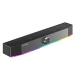 PC Speaker Led Soundbar Bluetooth Gaming Computer Wired USB