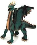 Globo Toys  38 cm WToy Soft Flying  Turquoise Dragon