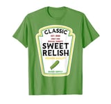 Funny Halloween Costume, Sweet Relish Green Pickle Matching T-Shirt