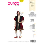 Burda 6887 - Britisk renessanse EUR: 46-60, US: 36-50