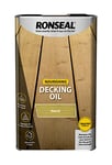 Ronseal Decking Oil Natural 5 Litre RSLDOCL5L