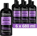 TRESemmé Biotin Repair Shampoo visibly repairs 7 types of damage in one use fo