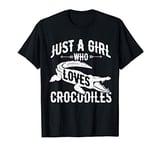 Alligator Reptile Gator Women Girls Kids Gift Crocodile T-Shirt