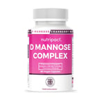 Nutripact D Mannose 6-in-1 Complex – High Strength D-Mannose with Cranberry Extract, Vitamin C, Probiotics – for Urinary Tract (UTI), Bladder Health for Women – 60 Vegan Capsules (not Tablets)