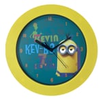 Kevin Minions Movie Wall Clock Childrens Kids Toys Bob Stuart Decor Bedroom