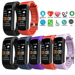 Blood Pressure Smart Bracelet Watch Smartwatch for Android IOS/Women Men