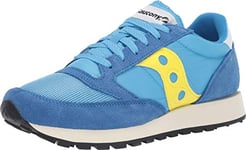 Saucony Jazz Original Vintage Homme, Blue/YELLOW, 45