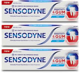 Sensodyne Sensitivity & Gum Mint Toothpaste 75ml | Whitening | Gentle X 3