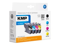 Kmp B101v - 4-Pack - Svart, Gul, Cyan, Magenta - Kompatibel - Bläckpatron (Alternativ För: Brother Lc3213bk, Brother Lc3213c, Brother Lc3213m, Brother Lc3213y) - För Brother Dcp-J572, Dcp-J772, Dcp-J774, Mfc-J890, Mfc-J895