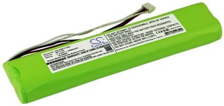 Kompatibelt med Fluke multimeter P-1505, 7.2V, 2500 mAh