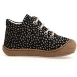 Bottines enfant Naturino  Bottillons Cocoon Suede Black Platinium