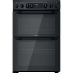 HDM67V9CMB 600mm Double Electric Oven Ceramic Hob Black