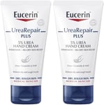 Eucerin UreaRepair PLUS 5% Urea Hand Cream 2 x 75ml