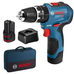 Bosch Bormaskin GSR 12V-30 Komplett