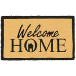 Calicosy - casâme - Paillasson marron motif Welcome Home