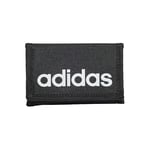 adidas Unisex Linear Wallet, Black/White, One Size