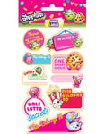 9 stk Navnelapper - Shopkins Klistremerker