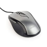 Mouse USB Optical Black/Grey/MUS-6B-01-BG GEMBIRD (US IMPORT)