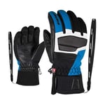 Ziener Lukas Gants de Ski Unisexe pour Enfant Taille Unique Bleu (Persian Blue)