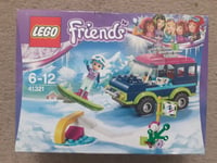 LEGO Friends Snow Resort Off-Roader 41321 - Brand New- Damaged Box