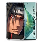 Cokitec Coque Renforcée pour Honor Magic 5 Lite Manga Naruto Itachi Visage