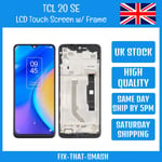 TCL 20 SE T671H T671F LCD Touch Screen Display Digitizer w/ Frame Replacement