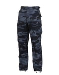 Rothco BDU Byxor (Midnight Blue Camo, Small / 27"-31") 27"-31" Midnight Camo