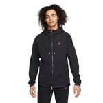 Nike DJ0886-010 M J ESS WARMUP JACKET Jacket Men's BLACK/GYM RED L