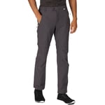 Regatta Mens Highton Zip Off Polyamide Walking Trouser Short - Grey - Size 38W/32L