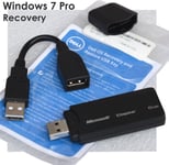 Windows 7 Professional 64-BIT Pour Dell 8GB 4GB Kingston Clé USB Anglais Neuf 2